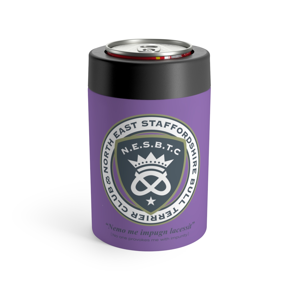 NESBTC Purple Logo Can Holder