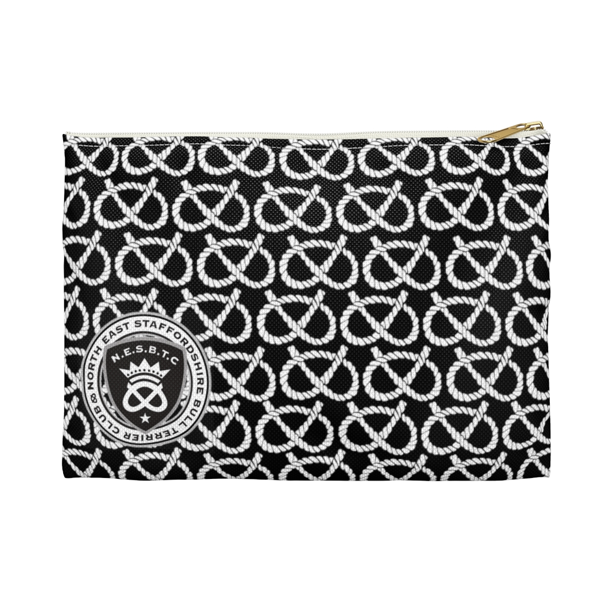 NESBTC Knot Black Accessory Pouch