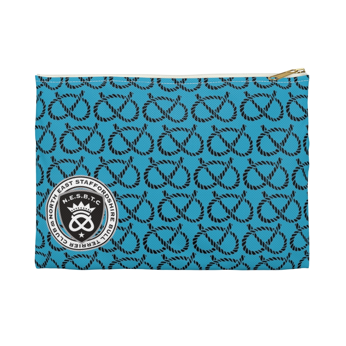 NESBTC Knot Turquoise Accessory Pouch