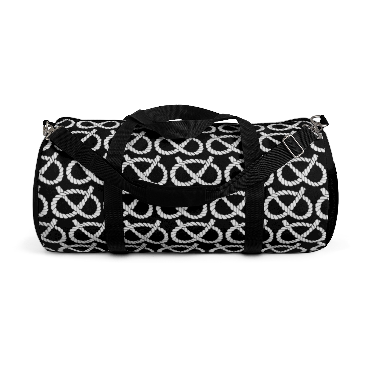 NESBTC Logo & Knot Black Duffel Bag