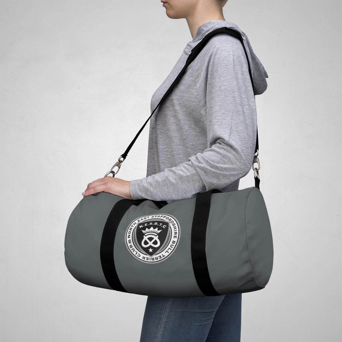 NESBTC Grey Duffel Bag